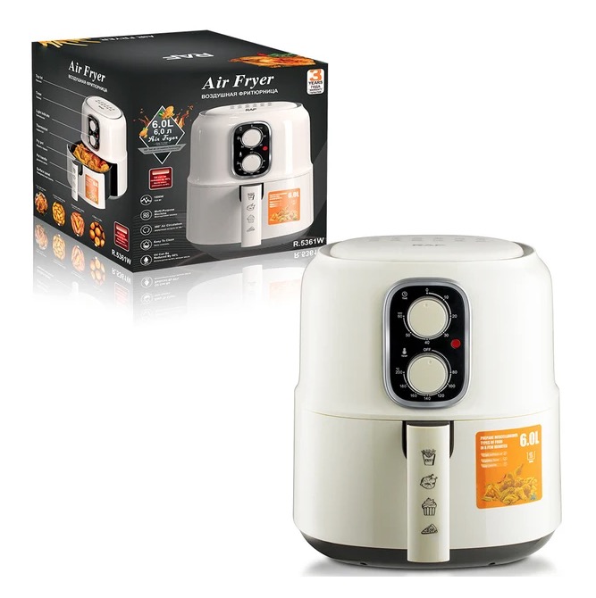 UB Friteuza cu Aer Cald RAF R5361W Air Fryer 1500W